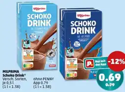 PENNY MILPRIMA Schoko Drink Angebot