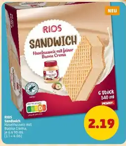 PENNY RIOS Sandwich Angebot