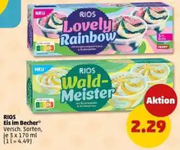 PENNY RIOS Eis im Becher Angebot