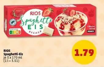 PENNY RIOS Spaghetti-Eis Angebot