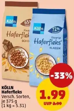 PENNY KÖLLN Haferfleks Angebot
