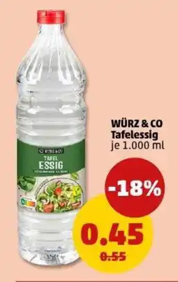 PENNY WÜRZ & CO Tafelessig Angebot
