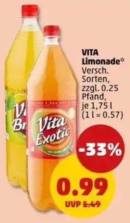 PENNY VITA Limonade Angebot