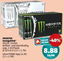 PENNY MONSTE Energydrink Angebot