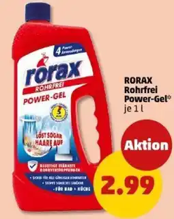 PENNY RORAX Rohrfrei Power-Gel Angebot