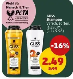 PENNY GLISS Shampoo Angebot