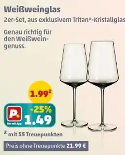 PENNY Weißweinglas Angebot