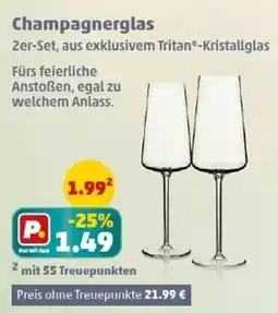 PENNY Champagnerglas Angebot