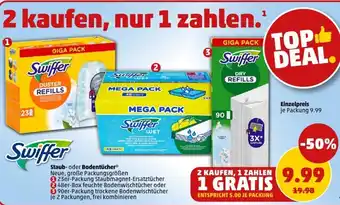 PENNY Swiffer Staub- oder Bodentücher Angebot