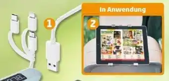 PENNY hama Reisezubehör 13-in-1-Multikabel/Tablethalterung Angebot
