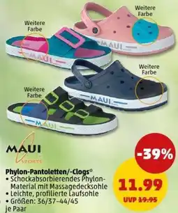 PENNY MAUI Phylon-Pantoletten/-Clogs Angebot