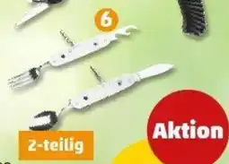 PENNY TREKSTONE Trekkingwerkzeug 2-teiliges Besteck-Set Angebot