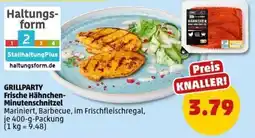 PENNY GRILLPARTY Frische Hähnchen- Minutenschnitzel Angebot