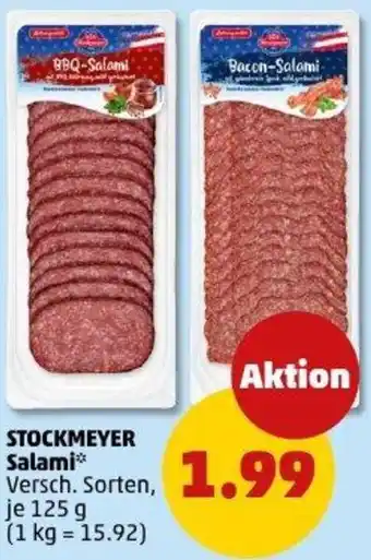 PENNY STOCKMEYER Salami Angebot