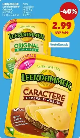 PENNY LEERDAMMER Scheibenkäse Angebot
