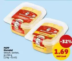 PENNY POPP Eiersalat Angebot