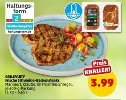 PENNY GRILLPARTY Frische Schweine-Nackensteaks Angebot