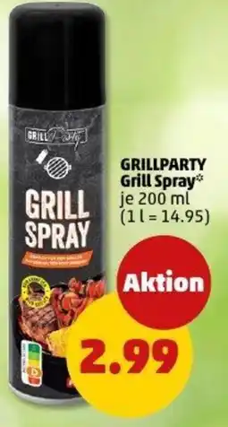 PENNY GRILLPARTY Grill Spray Angebot