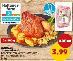 PENNY ALMTALER Schweinshaxe Angebot