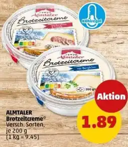 PENNY ALMTALER Brotzeitcreme Angebot