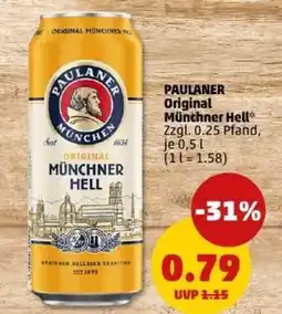 PENNY PAULANER Original Münchner Hell Angebot