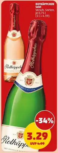 PENNY ROTKÄPPCHEN Sekt Angebot