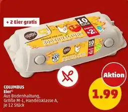 PENNY COLUMBUS Eier Angebot