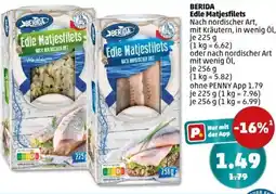 PENNY BERIDA Edle Matjesfilets Angebot