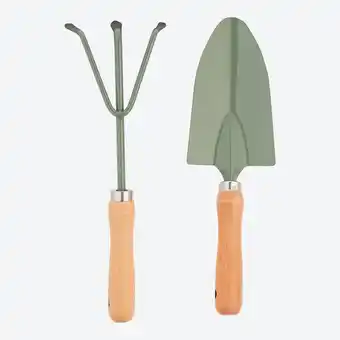 NKD Garten-Werkzeug-Set mit Holzgriff, 2-teilig Angebot