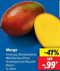 Lidl Mango Angebot
