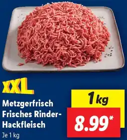 Lidl Metzgerfrisch Frisches Rinder Hackfleisch Angebot