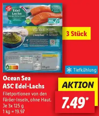Lidl Ocean Sea ASC Edel-Lachs Angebot