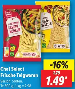 Lidl Chef Select Frische Teigwaren Angebot