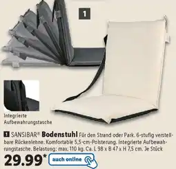 Lidl SANSIBAR Bodenstuhl Angebot