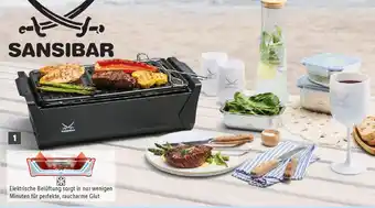 Lidl SANSIBAR Holzkohlegrill mit Aktivbelüftung Angebot