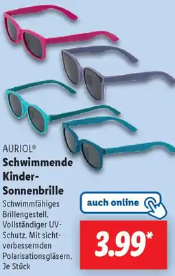 Lidl AURIOL Schwimmende Kinder Sonnenbrille Angebot