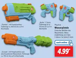 Lidl Playtive Wasserpistole Angebot