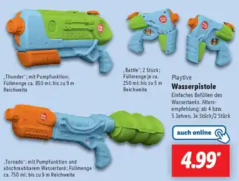 Lidl Playtive Wasserpistole Angebot