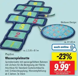 Lidl Playtive Wasserspielmatte Angebot