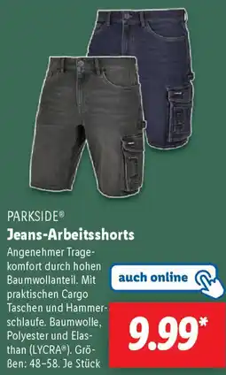 Lidl PARKSIDE Jeans-Arbeitsshorts Angebot
