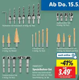 Lidl PARKSIDE Spezialbohrer-Set Angebot