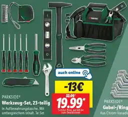 Lidl PARKSIDE Werkzeug-Set, 23-teilig Angebot