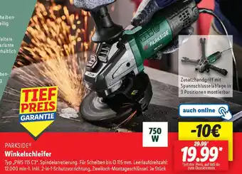 Lidl PARKSIDE Winkelschleifer Angebot