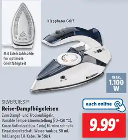Lidl SILVERCREST Reise-Dampfbügeleisen Angebot