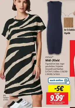 Lidl esmara Midi-/Kleid Angebot