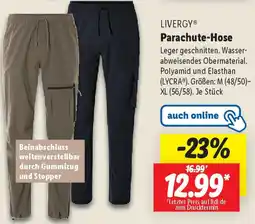 Lidl LIVERGY Parachute-Hose Angebot