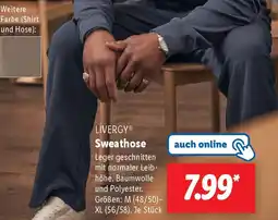 Lidl LIVERGY Sweathose Angebot