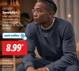 Lidl LIVERGY Sweatshirt Angebot
