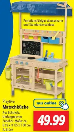 Lidl Playtive Matschküche Angebot