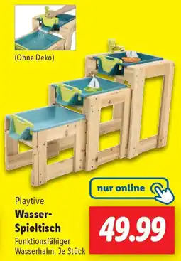 Lidl Playtive Wasser Spieltisch Angebot